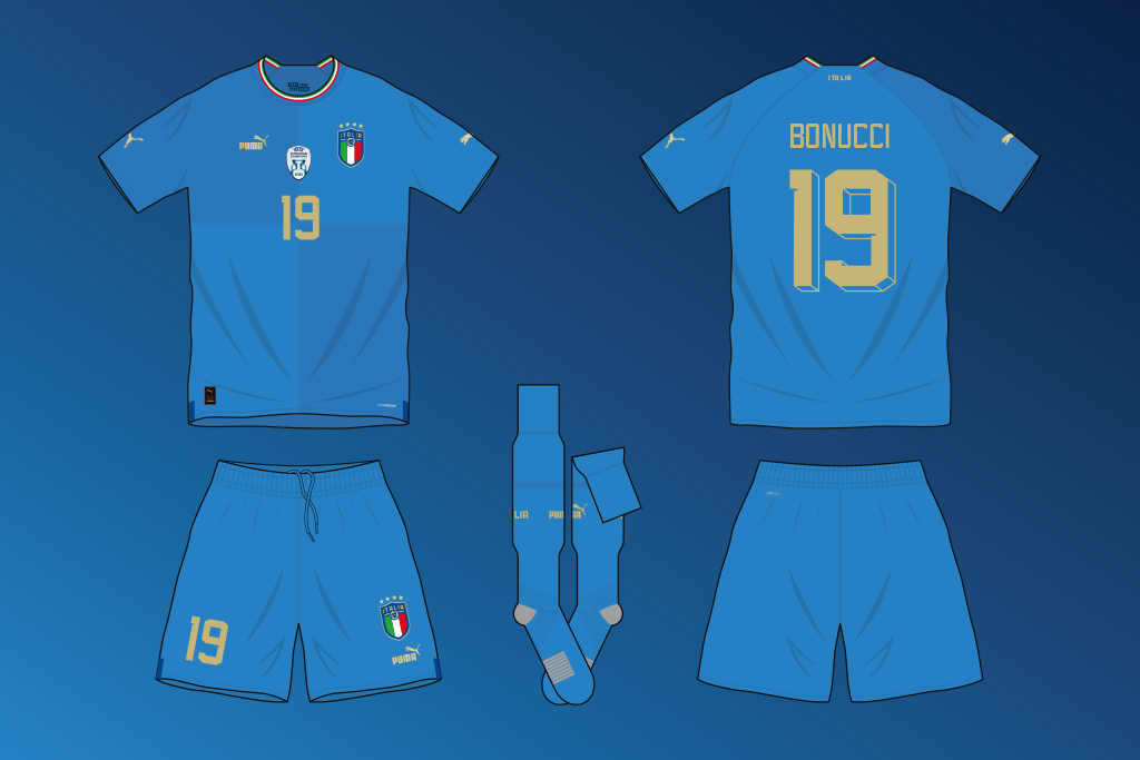 Italy home kit 2022